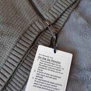 Lululemon On The Go Poncho BNWT